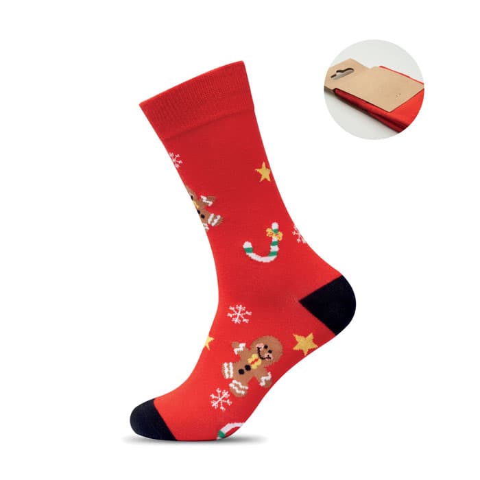 Paire de chaussettes de Noël M