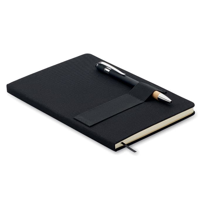 Carnet RPET A5 avec stylo