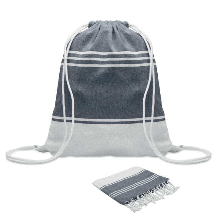 Fouta et sac assorti