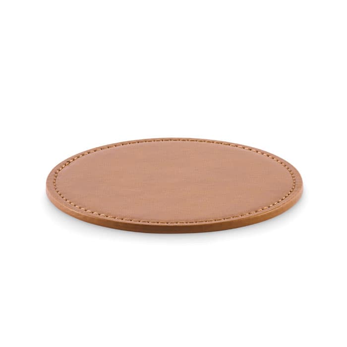 Sous-verre rond en PU