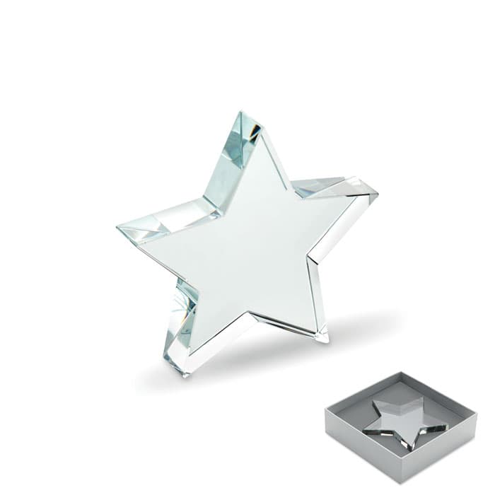 Trophée en verre Etoile