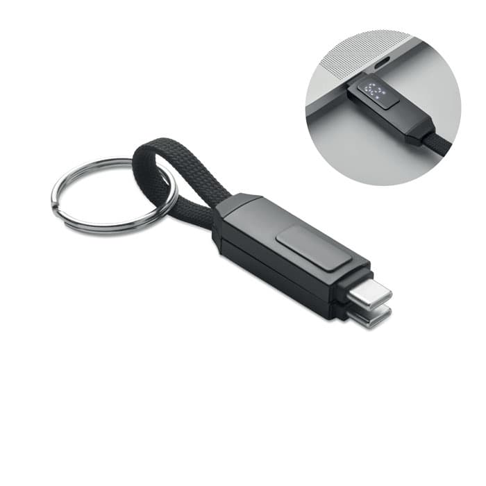 Porte-clés et câble de charge