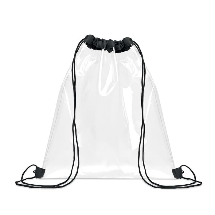 Sac à cordon transparent