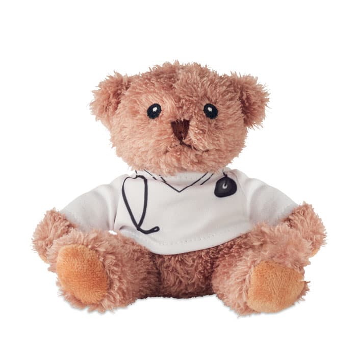 Ours en peluche docteur