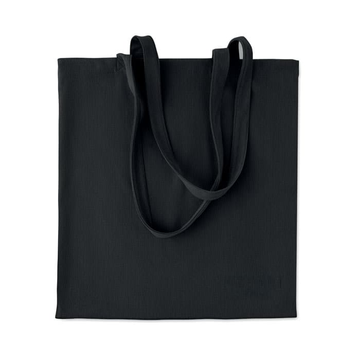 Sac shopping en velours côtelé