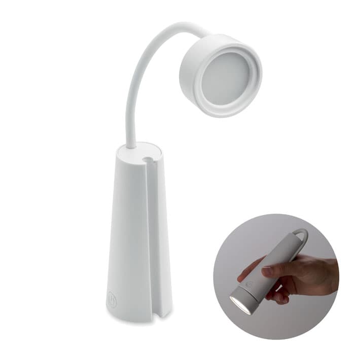 Lampe de bureau torche 2 en 1