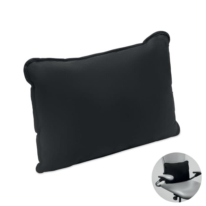 Coussin en tissu suédé