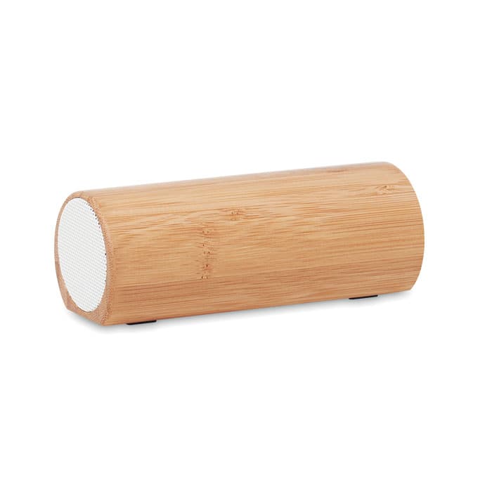 Haut-parleur en bambou