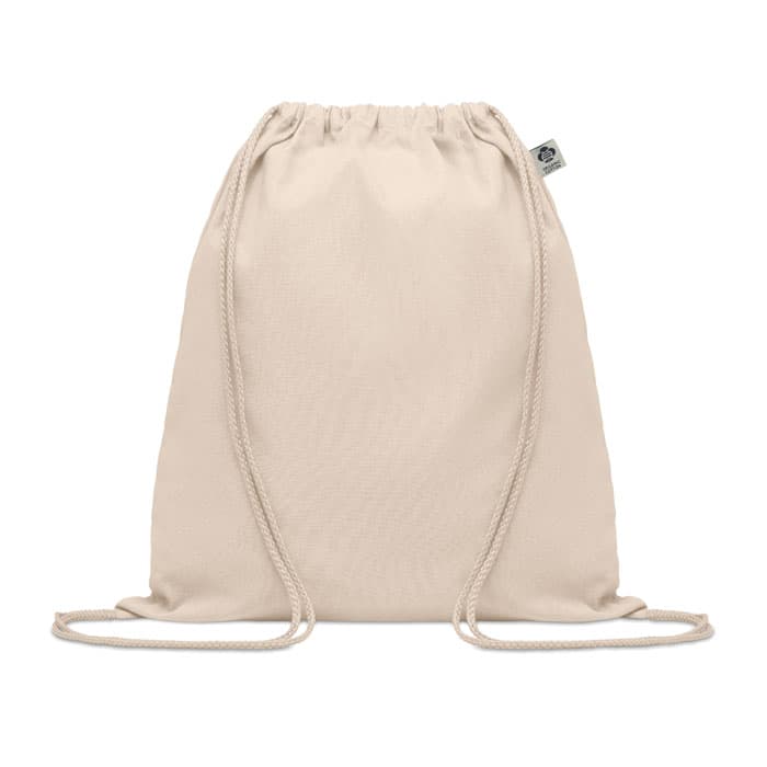 Sac à cordon en coton organique
