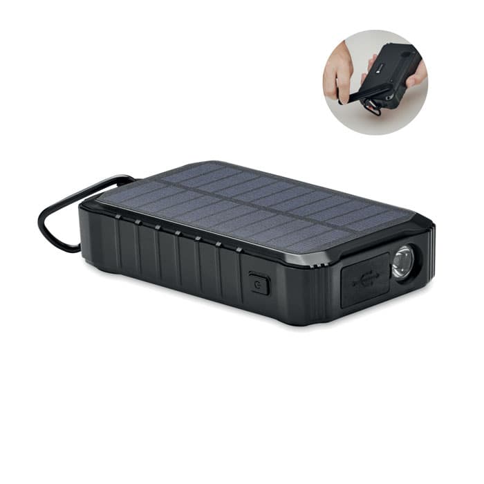 Powerbank solaire à dynamo 8000 mA