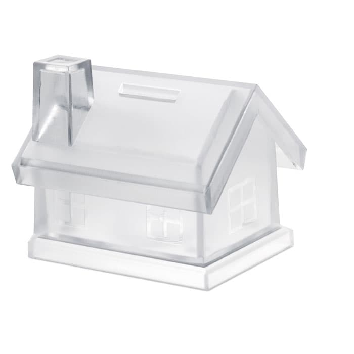 Tirelire maison plastique