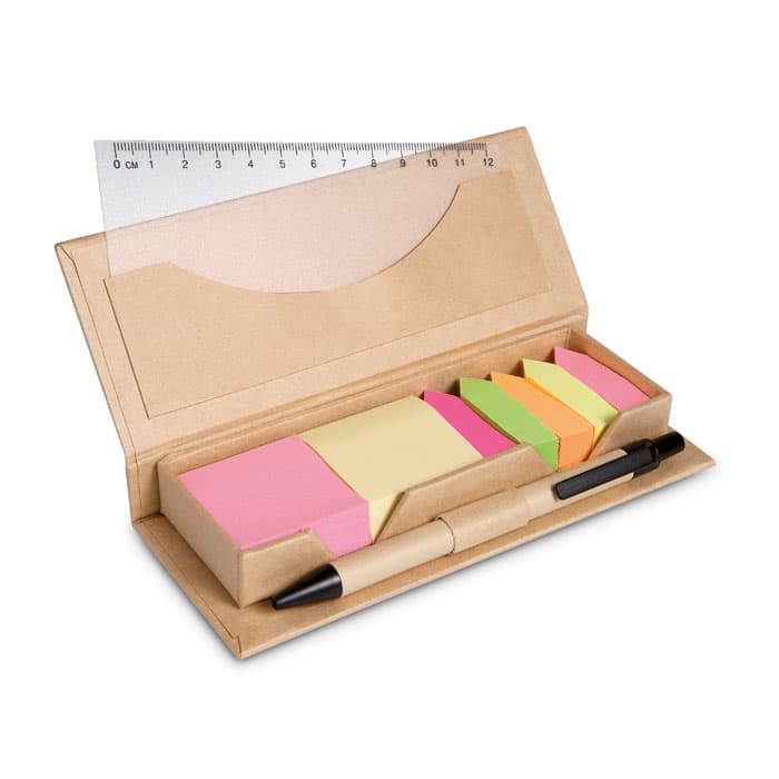 Set de bureau, boîte cartonnée
