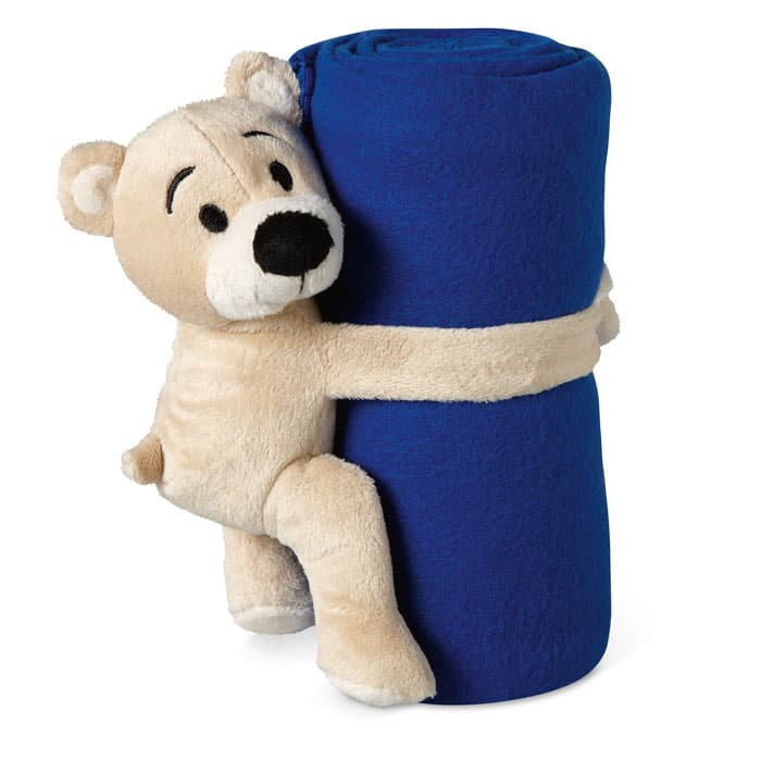 Couverture polaire avec ours