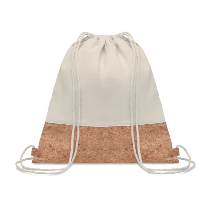 Sac à cordon avec liège.