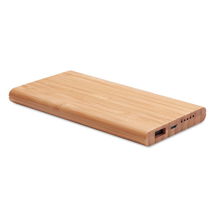 Powerbank/chargeur en bambou