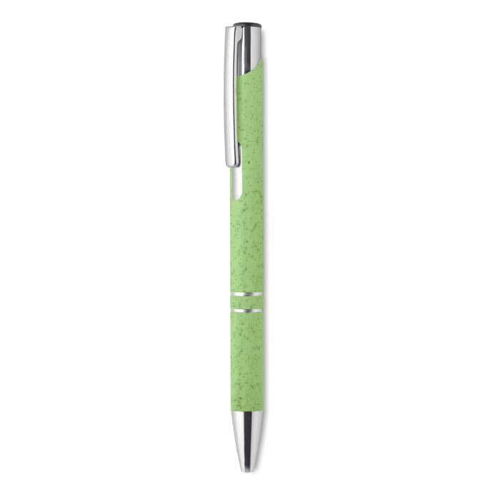 Stylo poussoir blé paille ABS