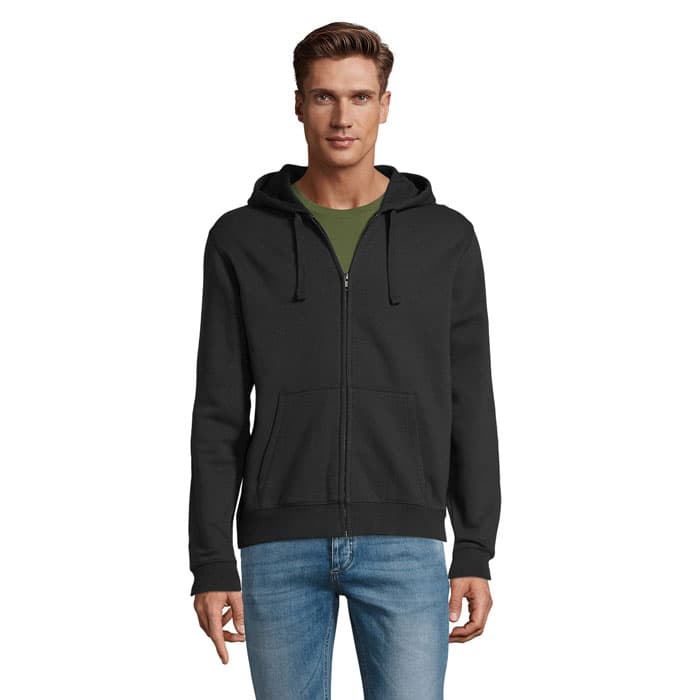 SPIKE MEN VESTE ZIP CAPUCHE