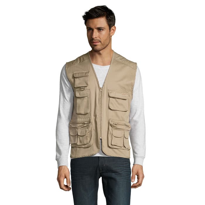 WILD GILET REPORTER POCHES