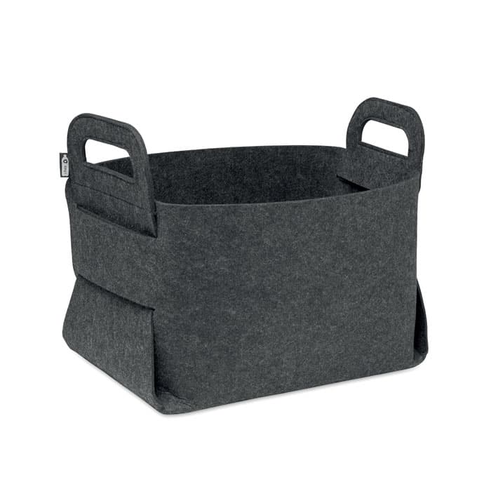 Panier pliable en feutre RPET