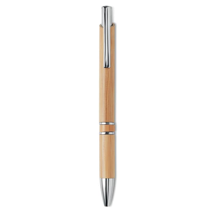 Stylo à bille en bambou.